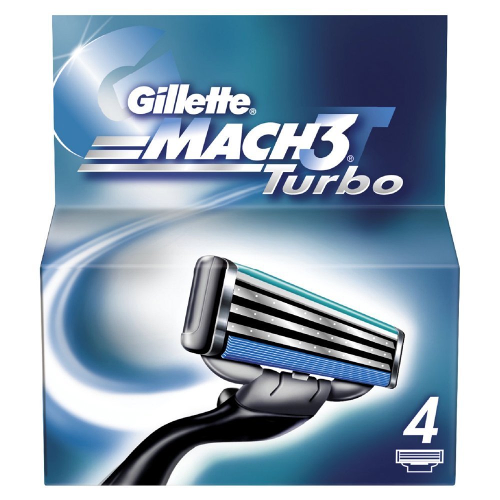 Gillette Mach 3 Turbo peiliukai